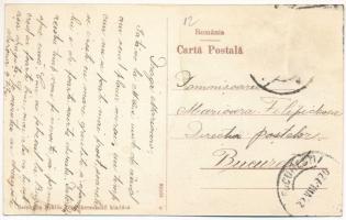 1920 Csíkszereda, Miercurea Ciuc; Római katolikus főgimnázium. Szvoboda Miklós kiadása / school