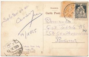 1925 Csíkszereda, Miercurea Ciuc; Római katolikus főgimnázium. Vákár kiadása / school (fl)