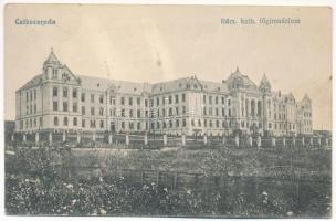 1921 Csíkszereda, Miercurea Ciuc; Római katolikus főgimnázium / school (Rb)