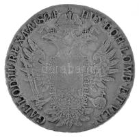1823G Tallér Ag "I. Ferenc" Nagybánya (28,03g) T:VF Hungary 1823G Thaler Ag "Franz I&...