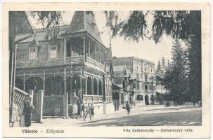 1924 Előpatak, Valcele; Vila Zathureczky / villa. E. Téglás kiadása, Carmen felvétele