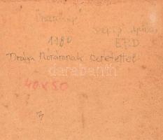 Szepes Gyula (1902-1992): Önarckép, 1980. Olaj, farost, jelzett. 50x40 cm