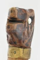 Sétabot, kígyó fejjel, h: 91 cm