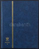 Okmánybélyeg tétel 8 lapos közepes berakóban