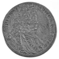 1717K-B 1/2 Tallér Ag III. Károly Körmöcbánya (14,03g) T:AU / Hungary 1717K-B 1/2 Thaler Ag Charles III Kremnitz (14,03g) C:AU Huszár: 1609-1610., Unger II.: 1186.