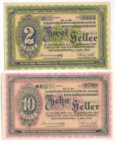 Boldogasszony / Hadifogolytábor 1916. május 1. 2f "38 0464" + 10f "MS31 0760" T:...