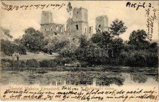 1905 Diósgyőr (Miskolc), várrom. Lövy József Fia (László Adolf) kiadása (EK)