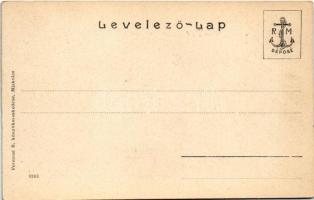 Diósgyőr (Miskolc), várrom. Ferenczi B. kiadása (fa)