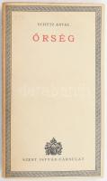 Schütz Antal: Őrség. Bp.,1936, Szent István-Társulat. Második kiadás. Kiadói papírkötés.