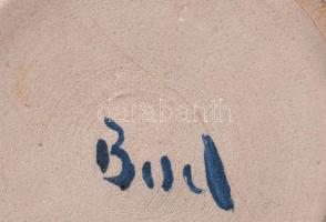 Bod Éva (1924-2004): Kaspó. Jelzett, hibátlan, d: 17 cm, m: 15 cm