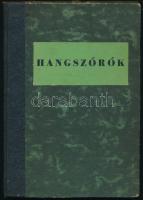 Lamoth Emil: Hangszórók. Rádiótechnika Könyvei 16. Bp., 1956, Műszaki. Átkötött félvászon-kötés.