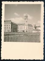 cca 1935-1940 Nagyvárad, városrészlet, fotó, 8,5×6,5 cm / Oradea