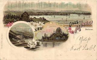 1898 Murnau am Staffelsee with spa litho (EB)