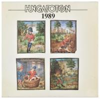 Hungaroton 1989. Vinyl, 7 kislemez, Promo, Hungaroton, Magyarország, 1988. VG+