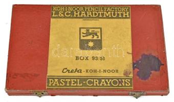 Koh-I-Noor L.&C. Hardtmuth pasztellkréta készlet, dobozában