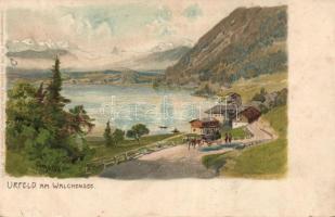 Urfeld am Walchensee litho s: Compton (EB)