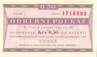 Csehszlovákia/deviza kiadások 1962-69. 0,5K T:I