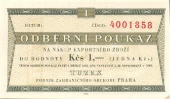 Csehszlovákia/deviza kiadások 1962-69. 1K T:I