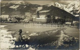 Admont (Steiermark), general view in winter (EK)