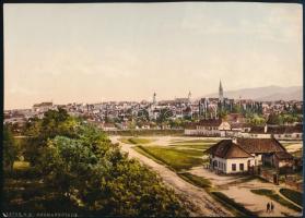 cca 1900 Nagyszeben / Hermannstadt, fotókróm nyomat, kis sérülésekkel, 15×20,5 cm