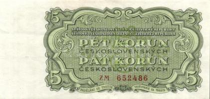 Csehszlovákia 1961. 3K, 5K (2x) T:I,II+