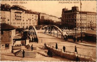 Fiume, Rijeka; Susak, Pogranicni most / híd / bridge (EK)