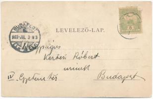 1903 Borszék, Borsec; Kőszénbánya Alsó-Borszéken, jégbarlang. Soós kiadása / coal mine, ice cave (EB...