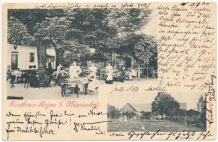1900 Mariánské Lázne, Marienbad; Forsthaus Rojan / Foresters house, resturant. Hermann Poy (EK)