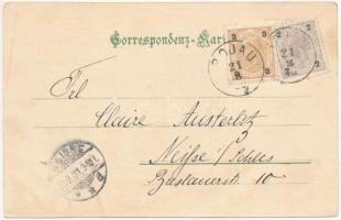 1900 Mariánské Lázne, Marienbad; Forsthaus Rojan / Forester's house, resturant. Hermann Poy (EK...