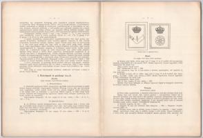 Gohl Ödön: Magyar robotjegyek Bp.1913.Hornyánszky. 26p. p. szövegközti képekkel Kiadói kartonált pap...