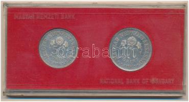 1969. 50Ft Ag + 100Ft Ag "Tanácsköztársaság" érmepár eredeti "MNB" plasztiktokba...