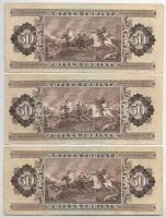 1983-1989. 50Ft (3xklf) + 1984. 100Ft fordított hátlapi alaőnyomattal + 1989. 100Ft + 1993. 100Ft (2...