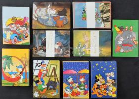 WALT DISNEY - 500 db modern postatiszta képeslap: 10 különböző képeslap 50 darabos csomagokban / 500 modern unused postcards - 10 different postcards in packs of 50