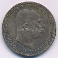 Ausztria 1909. 5K Ag "Ferenc József" T:VF patina  Austria 1909. 5 Corona Ag "Franz Joseph" C:VF patina Krause KM#2813