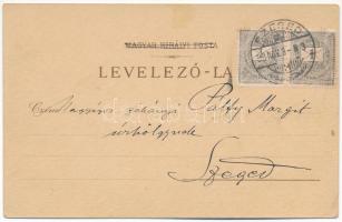 1898 (Vorläufer) Budapestről, Ő.F. II. Vilmos császár magas látogatása emlékéül, Ferenc József. Kopp...