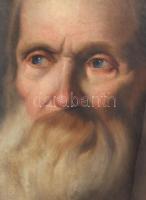 Szemlér Mihály (1833-1904): Férfi portré, 1852 Olaj, papír. Hátoldalán jelzett. Balra lent datált. S...