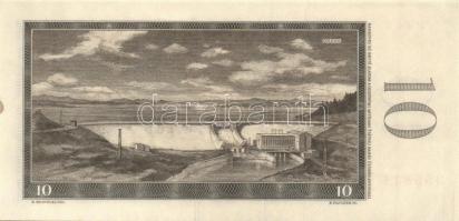 Csehszlovákia 1960. 10K "F" T:II+ Egyszer hajtva, törve nem! R!