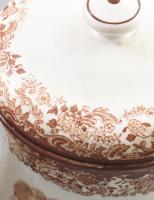 Partegas és Ramon Allones kubai szivarok eredeti fajansz fedeles dobozai, jelzett, egyik fedél sérül...