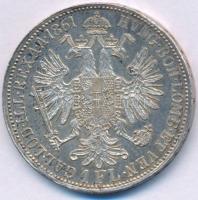 Ausztria 1861A 1Fl Ag "Ferenc József" T:AU kis ph, karc
Austria 1861A 1 Florin Ag "F...
