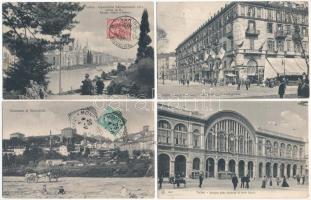 TORINO - 20 db régi olasz képeslap (Kiállítás is) / 20 pre-1945 Italian postcards (some Expo)