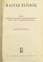 Fröhlich Róbert - Kuzsinszky Bálint - Nagy Géza - Marczali Henrik: Magyar előidők. Számos színes és fekete szövegképpel és műmelléklettel. Magyarország története a honfoglalásig - A Magyar Nemzet Története I. Bp., é.n., Athenaeum. Gazdag szövegközti és egészoldalas képanyaggal, térképekkel, kihajtható mellékletekkel. Egészvászon-kötésben.