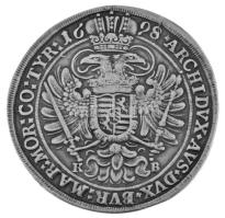 1698K-B Tallér Ag "I. Lipót" Körmöcbánya (27,92g) T:VF / Hungary 1698K-B Thaler Ag "L...