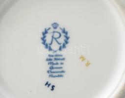 Reichenbach kobalt festéses kínáló. Jelzett, minimális kopással, 24x21 cm