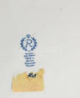 Reichenbach kobalt festéses kínálótál. Jelzett, minimális kopással, d: 28 cm