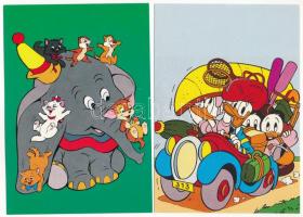 37 db MODERN postatiszta Disney motívum képeslap / 37 modern unused Walt Disney motive postcards
