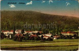 Bártfa, Bártfafürdő, Bardejovské Kúpele, Bardiov, Bardejov; látkép. Rosenfeld Salamon kiadása / general view, spa (kopott sarkak / worn corners)