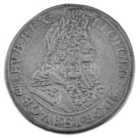 1694K-B 1/2 Tallér Ag I. Lipót Körmöcbánya (14,03g) T:VF javított fülnyom? / Hungary 1694K-B 1/2 Thaler Ag Leopold I Kremnitz (14,03g) C:VF repaired ear mark? Huszár: 1402., Unger II.: 1044.