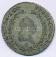 Ausztria 1803A 20kr Ag "I. Ferenc" T:F patina  Austria 1803A 20 Kreuzer Ag "Franz I" C:F patina  Krause KM#2139