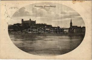 1916 Pozsony, Pressburg, Bratislava; vár / castle (fl)