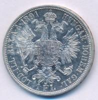 Ausztria 1891. 1Fl Ag "Ferenc József" T:AU,XF
Austria 1891. 1 Florin Ag "Franz Josep...